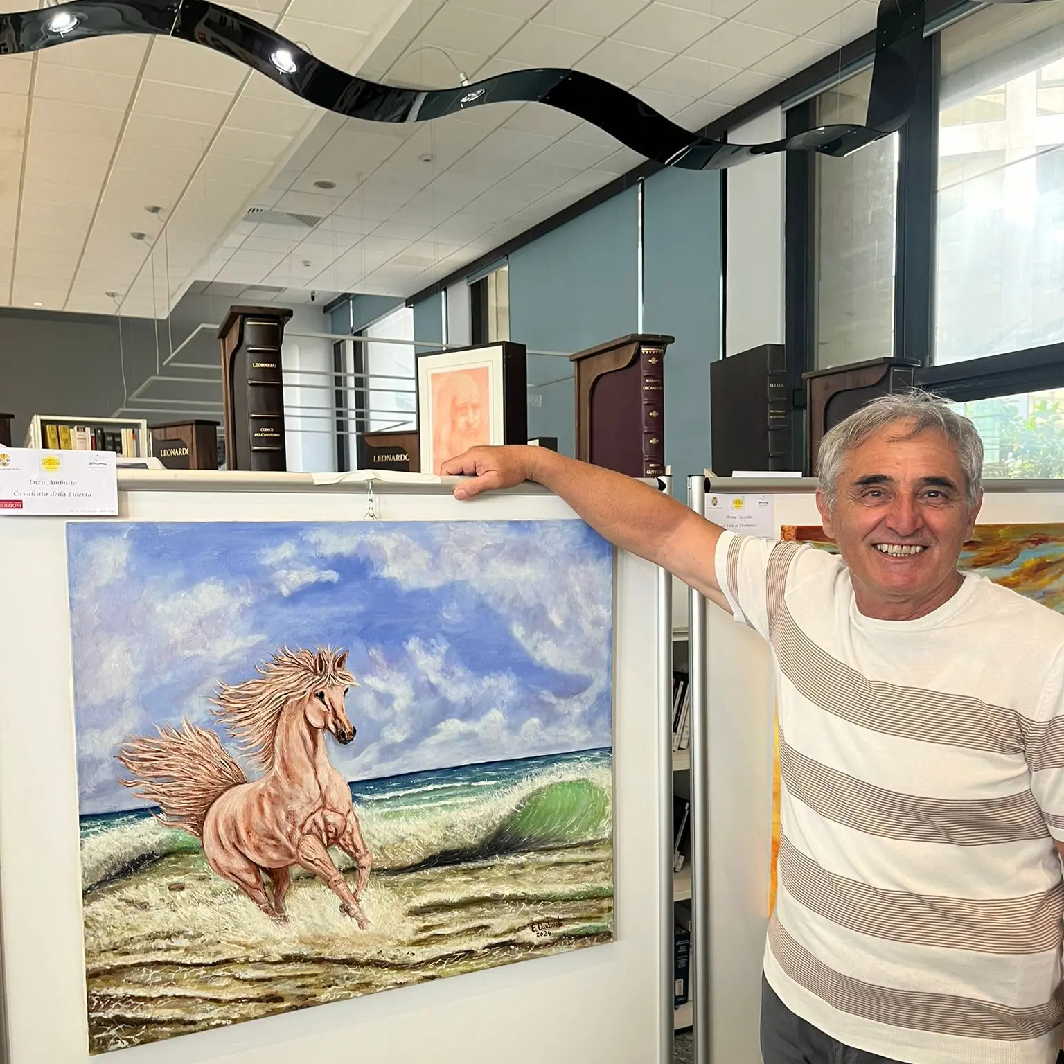 Il San Giorgio d’Oro alla memoria a Vincenzo Ambusto, l’orgoglio delle associazioni Diabete Amico e Atletica Olympus\n