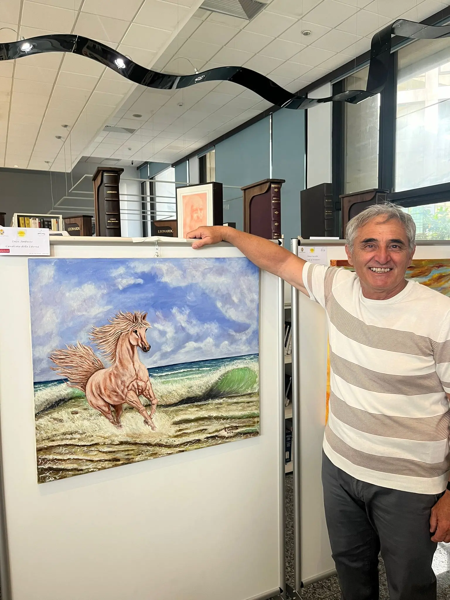 Il San Giorgio d’Oro alla memoria a Vincenzo Ambusto, l’orgoglio delle associazioni Diabete Amico e Atletica Olympus\n