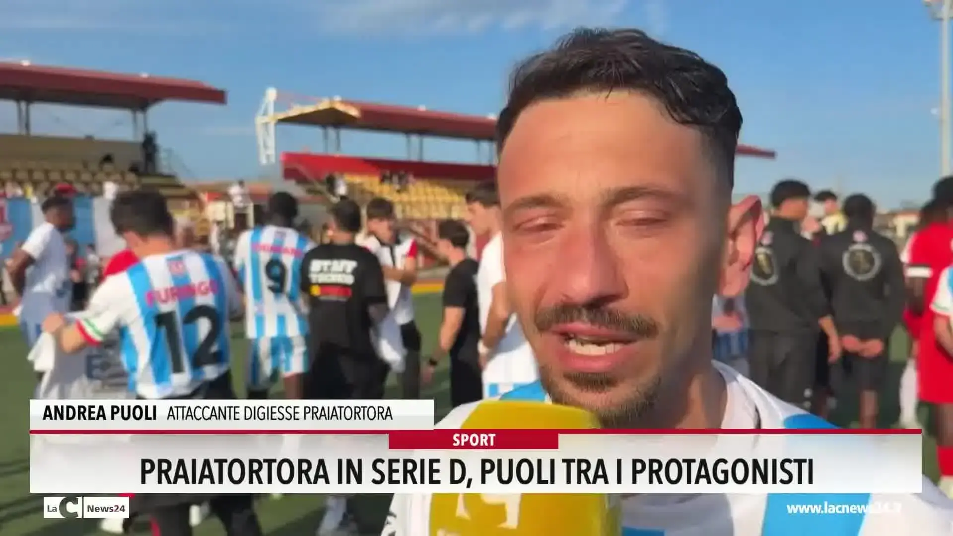 Praiatortora in serie D, Puoli tra i protagonisti
