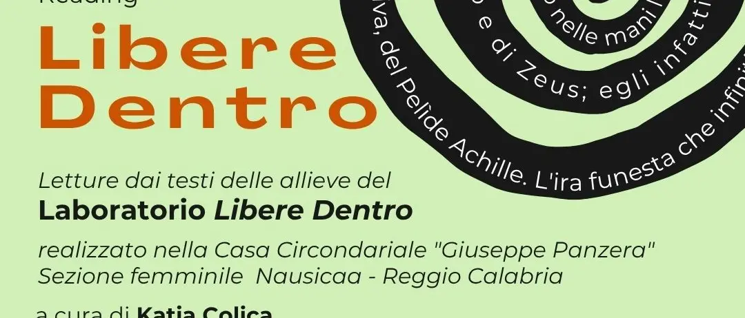 Reggio, alla Casa delle Donne andrà in scena il reading “Libere Dentro”\n