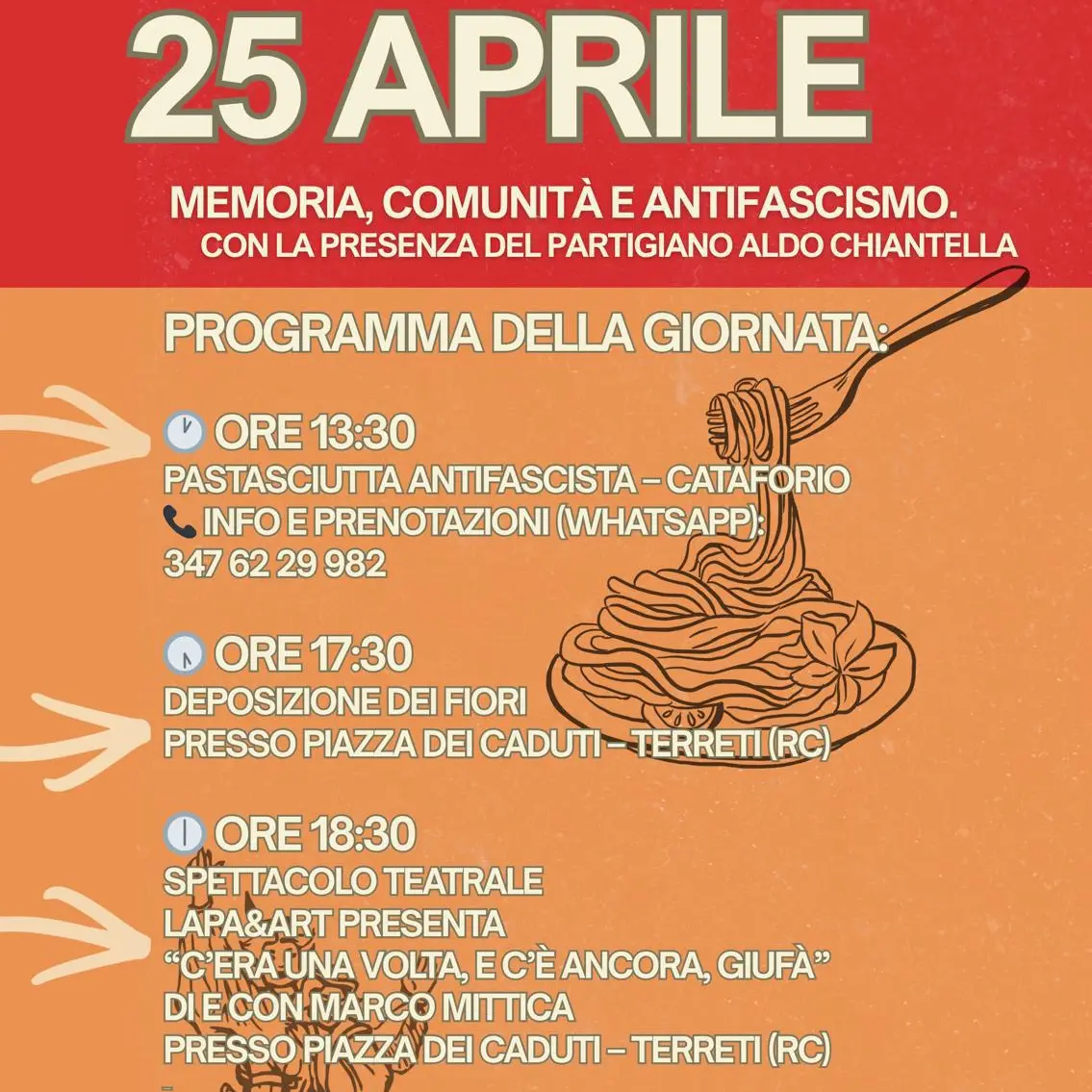 80 anni di Repubblica Antifascista, le celebrazioni dell’ANPI Condò il 25 e 26 aprile\n