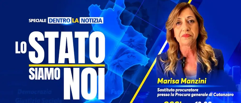 Marisa Manzini e la lotta alla ‘Ndrangheta al centro dell’edizione speciale di Dentro la notizia\n