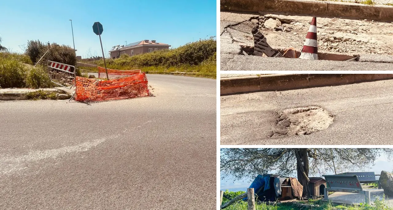 Viale Accademie Vibonesi tra buche\u00A0e degrado, la denuncia di un cittadino che chiede interventi urgenti al Comune\n