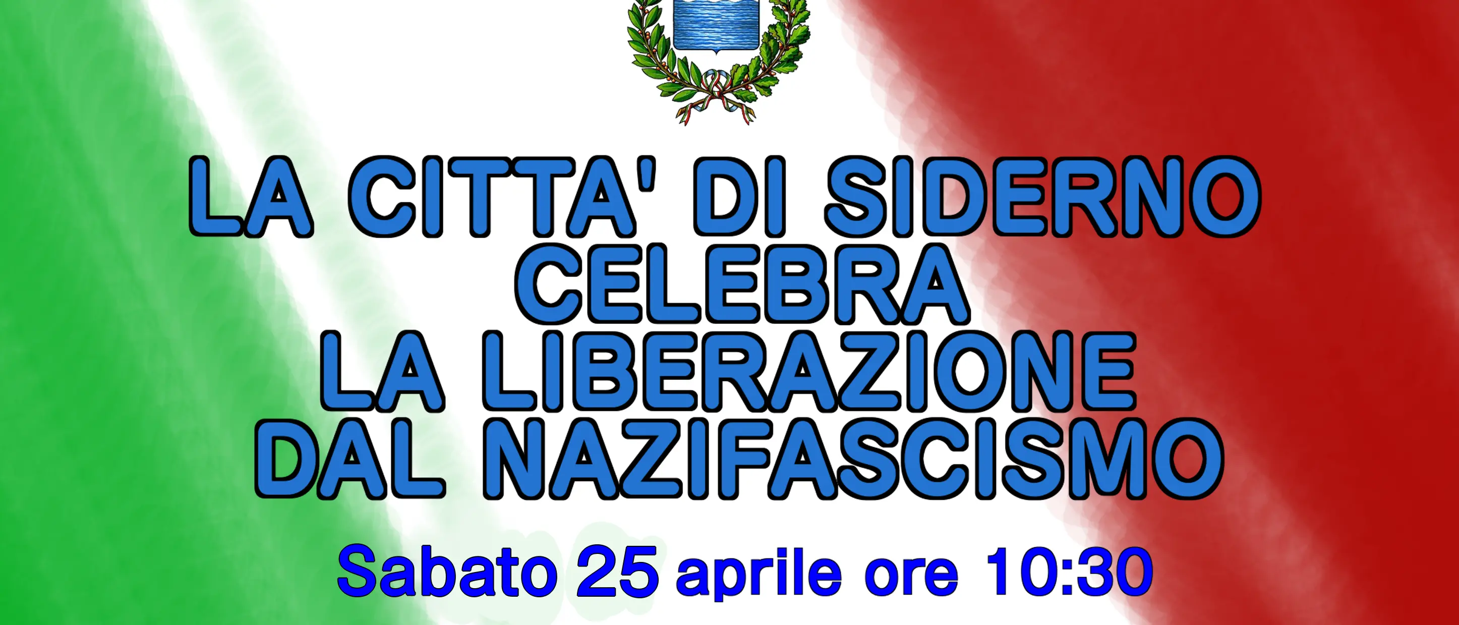 Siderno celebra il 25 Aprile: gli appuntamenti previsti\n