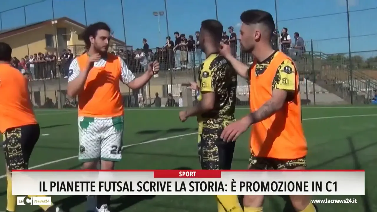 Il Pianette futsal scrive la storia: è promozione in C1