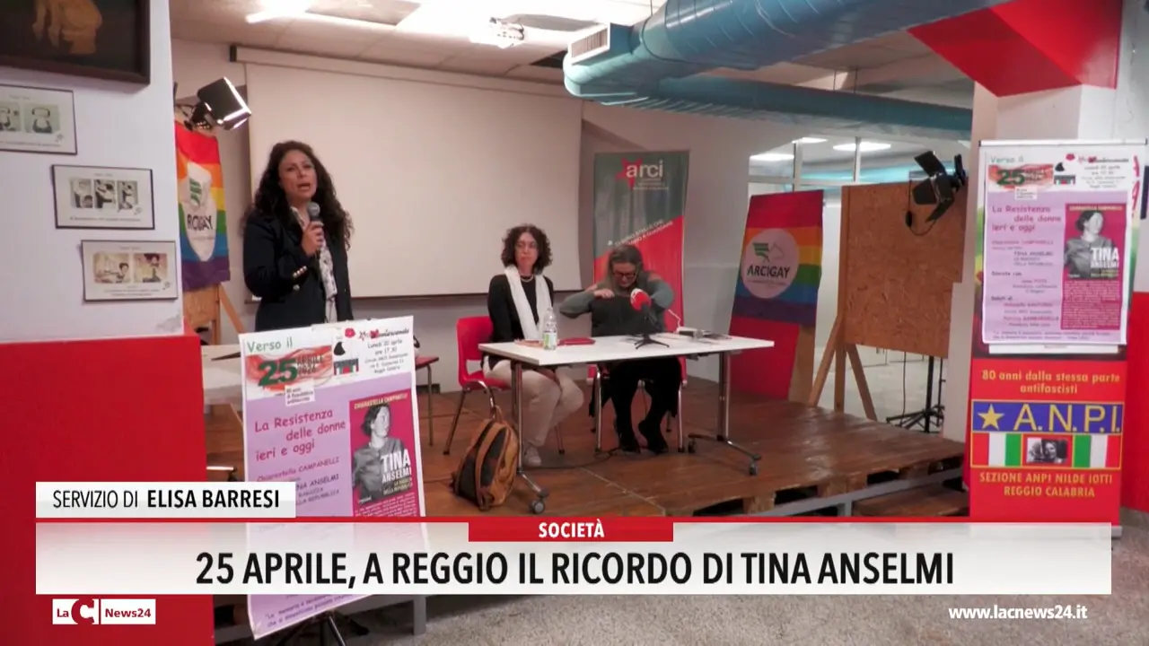 25 aprile, a Reggio il ricordo di Tina Anselmi