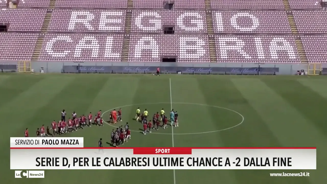 Serie D, per le calabresi ultime chance a -2 dalla fine