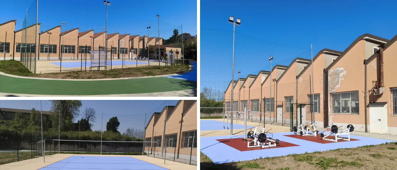 Vibo, completata la struttura sportiva all’Ipsia. L’Andolina:\u00A0«Spazio per studenti e comunità, fondi Pnrr ben spesi»\n