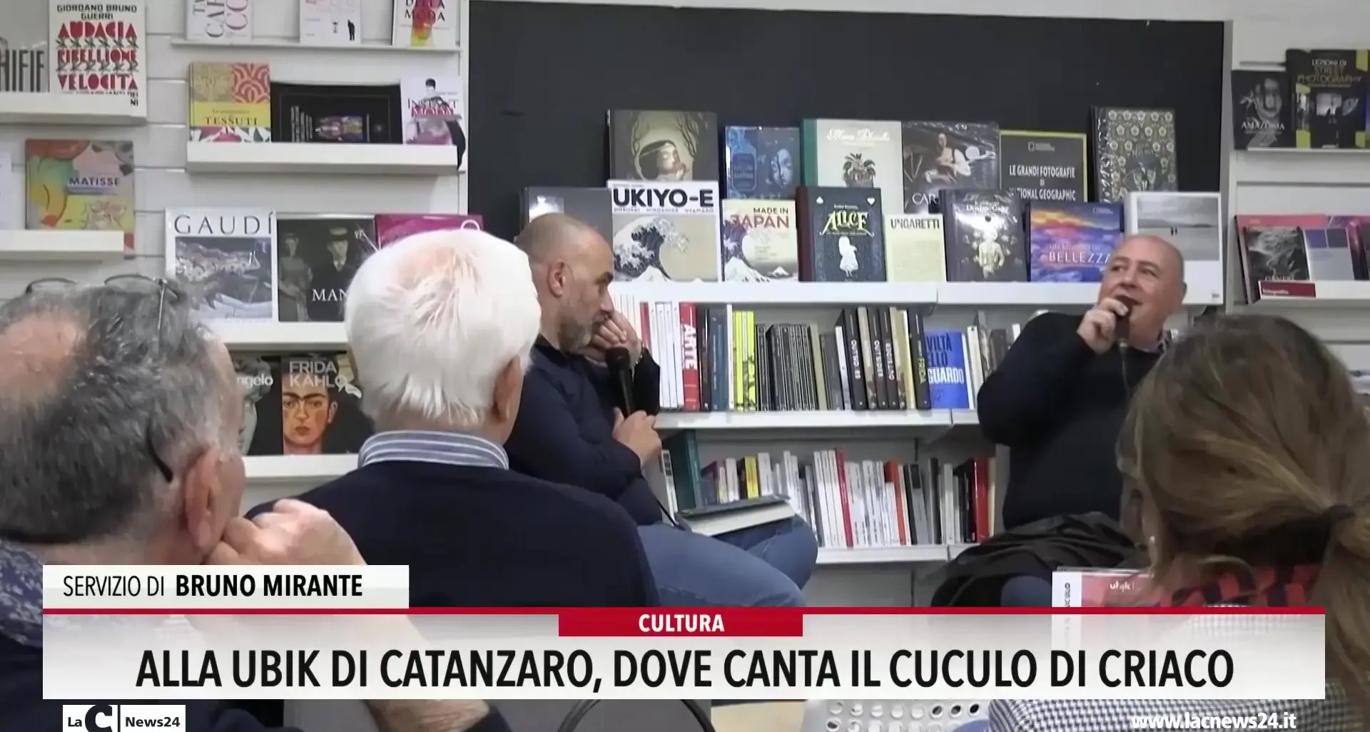 Alla UBIK di Catanzaro, dove canta il cuculo di Criaco