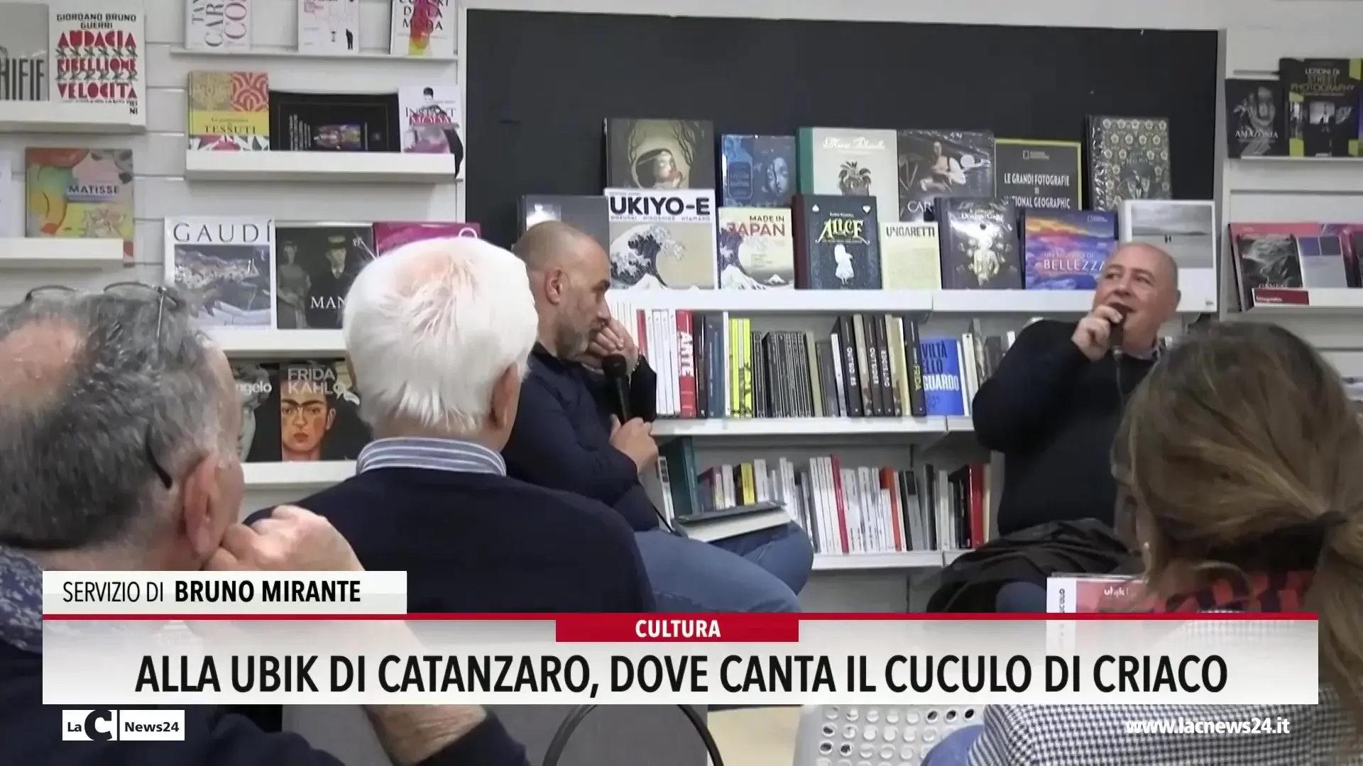 Alla UBIK di Catanzaro, dove canta il cuculo di Criaco