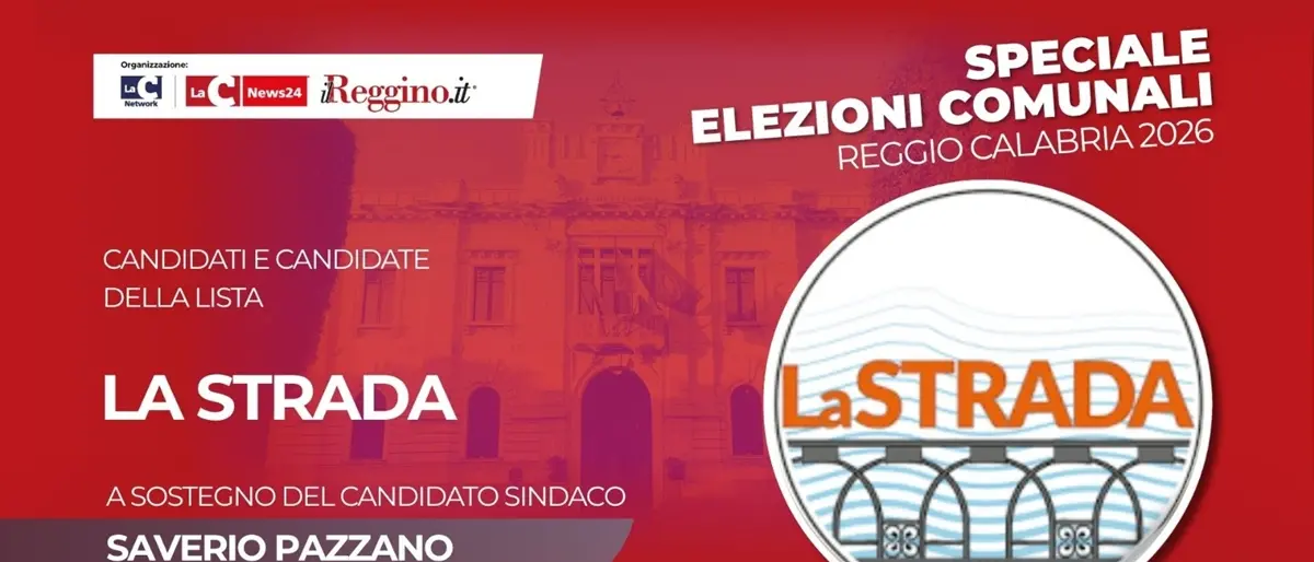 “La Strada” schiera 32 candidati: la lista a sostegno di Saverio Pazzano