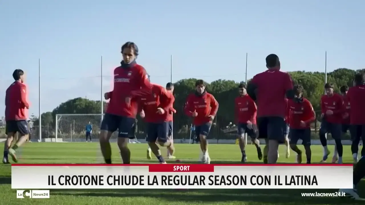 Il Crotone chiude la regular season con il Latina