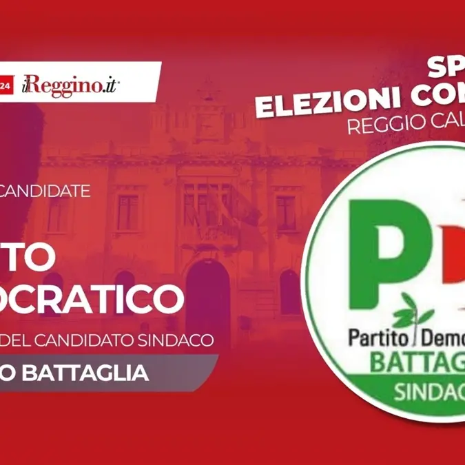 Centrosinistra, 32\u00A0candidati per il Partito Democratico a sostegno del candidato sindaco\u00A0Battaglia\n