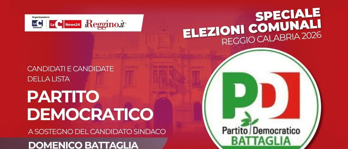 Centrosinistra, 32\u00A0candidati per il Partito Democratico a sostegno del candidato sindaco\u00A0Battaglia\n
