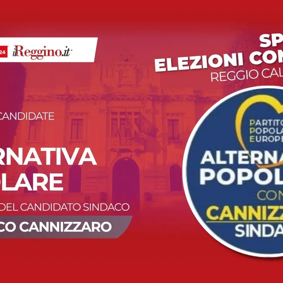 Reggio al voto, presentata la lista di Alternativa Popolare a sostegno di Cannizzaro\n