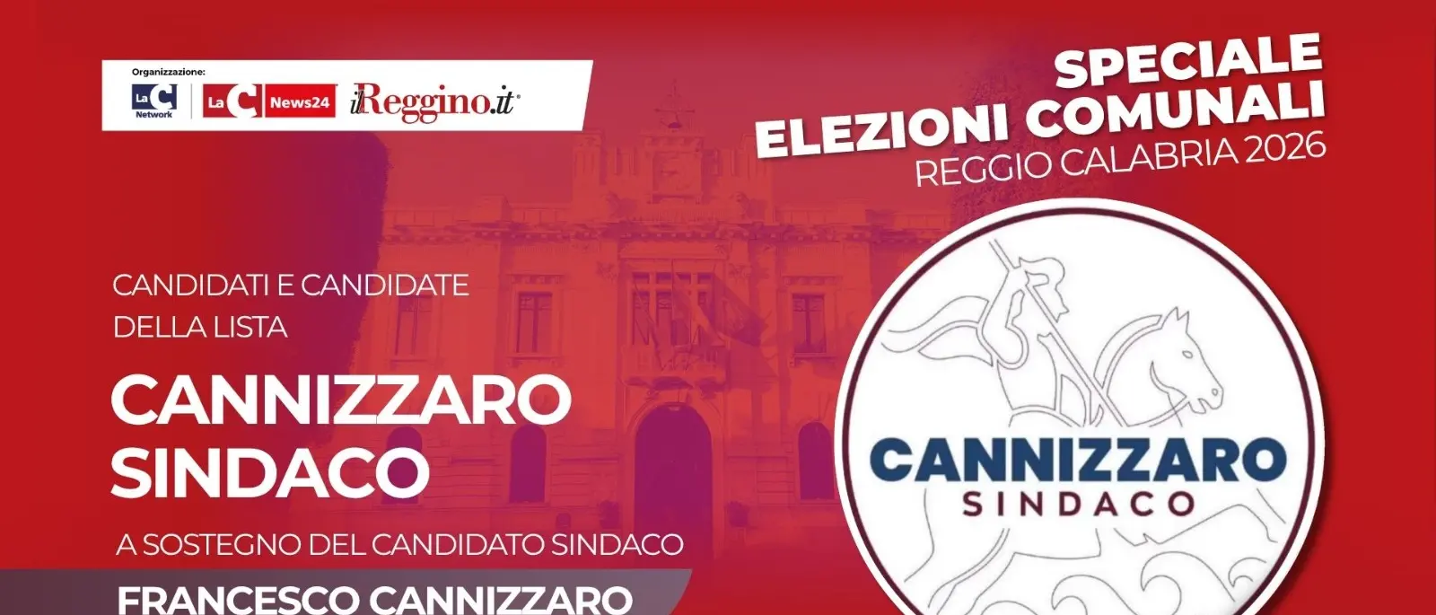 Centrodestra, 32 candidati per la lista “Cannizzaro Sindaco” tra novità e profili civici\n