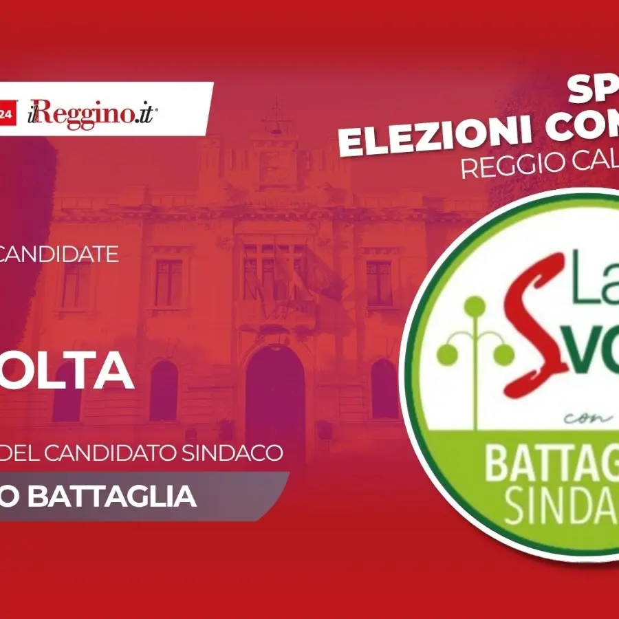 Centrosinistra, la lista civica “La Svolta” a sostegno del candidato sindaco Battaglia\n