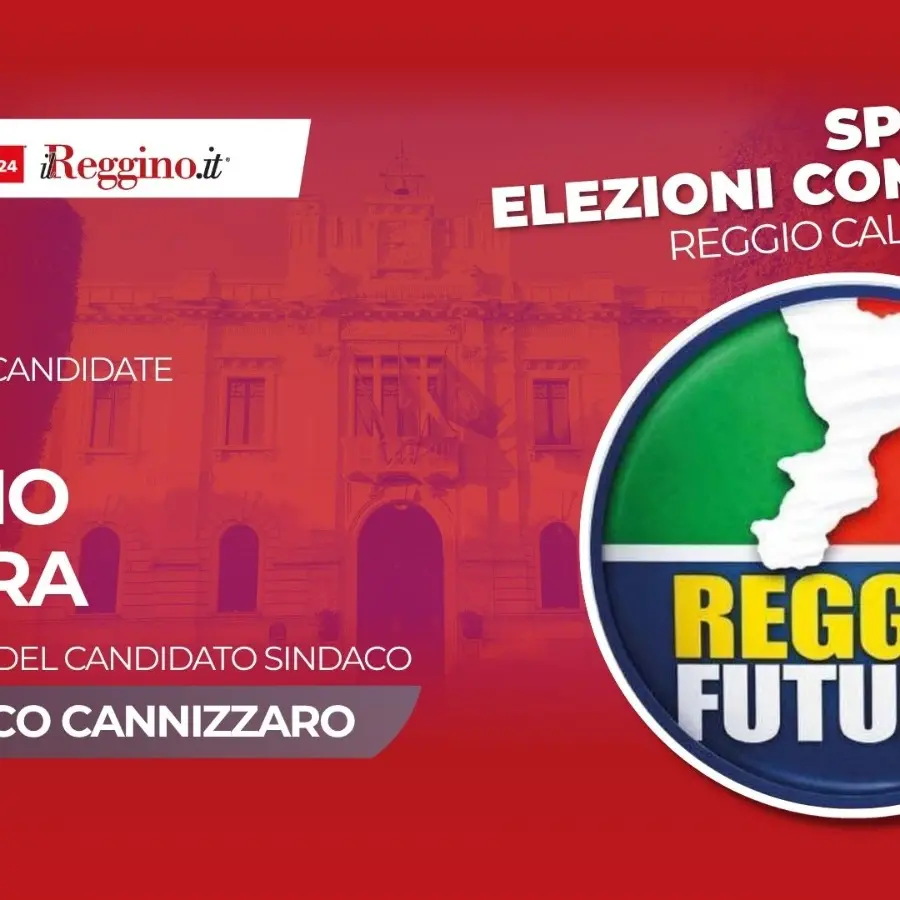 Centrodestra, la lista di “Reggio futura” a sostegno del candidato sindaco Cannizzaro\n