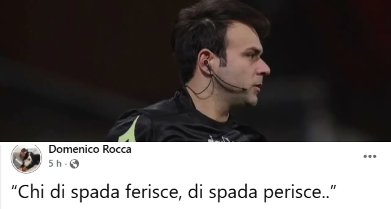 Caso arbitri: chi è Domenico Rocca, dalla Calabria all’inchiesta su Rocchi che scuote l’Aia\n