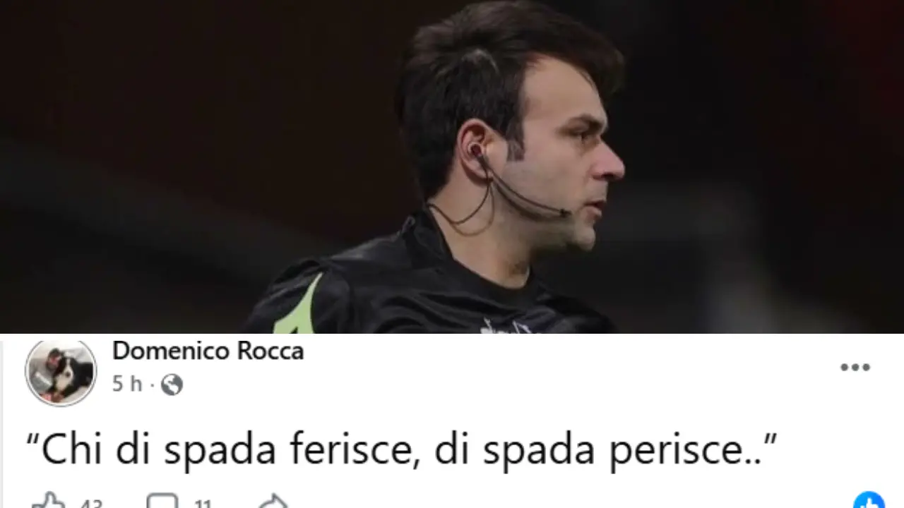 Caso arbitri: chi è Domenico Rocca, dalla Calabria all’inchiesta su Rocchi che scuote l’Aia\n