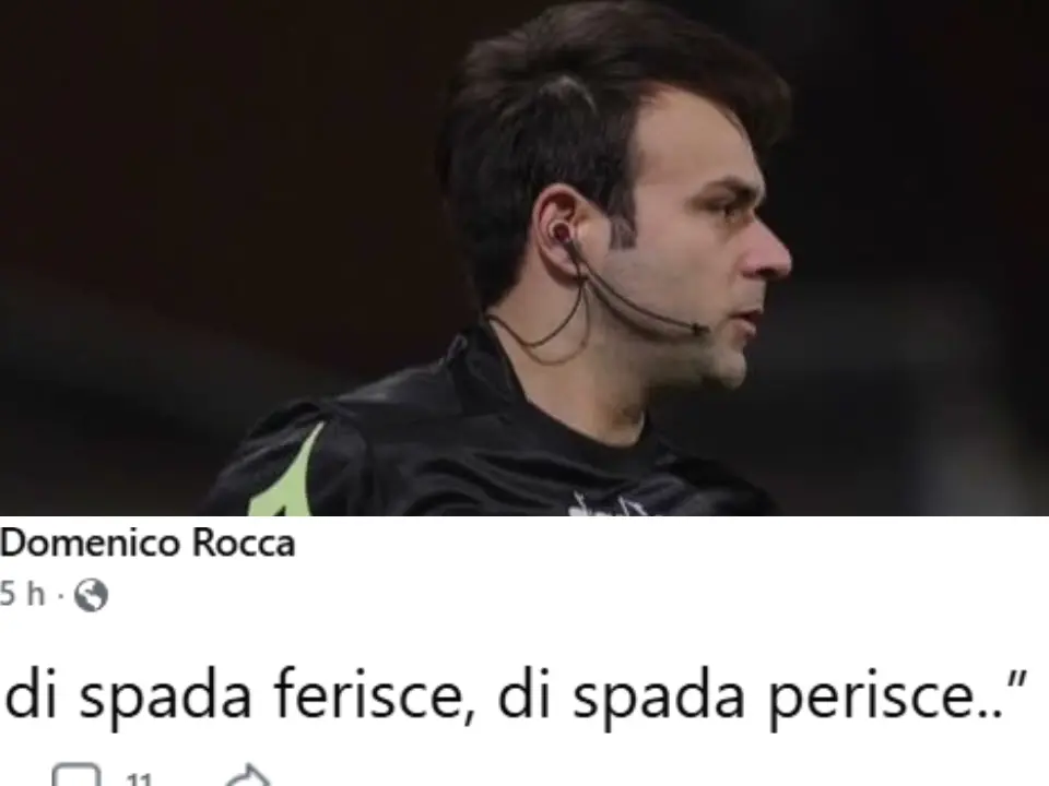 Caso arbitri: chi è Domenico Rocca, dalla Calabria all’inchiesta su Rocchi che scuote l’Aia