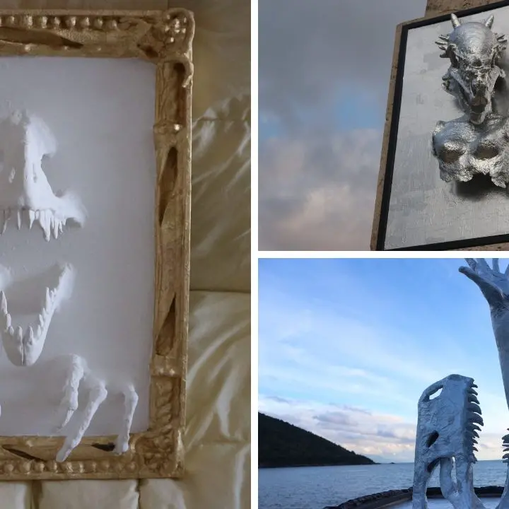 L’arte che nasce dai rifiuti e parla di estinzione: «Ogni vizio è un meteorite che scagliamo addosso a noi stessi»\n