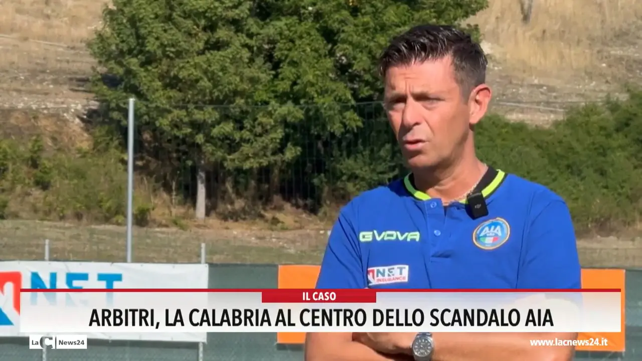 Arbitri, la Calabria al centro dello scandalo Aia