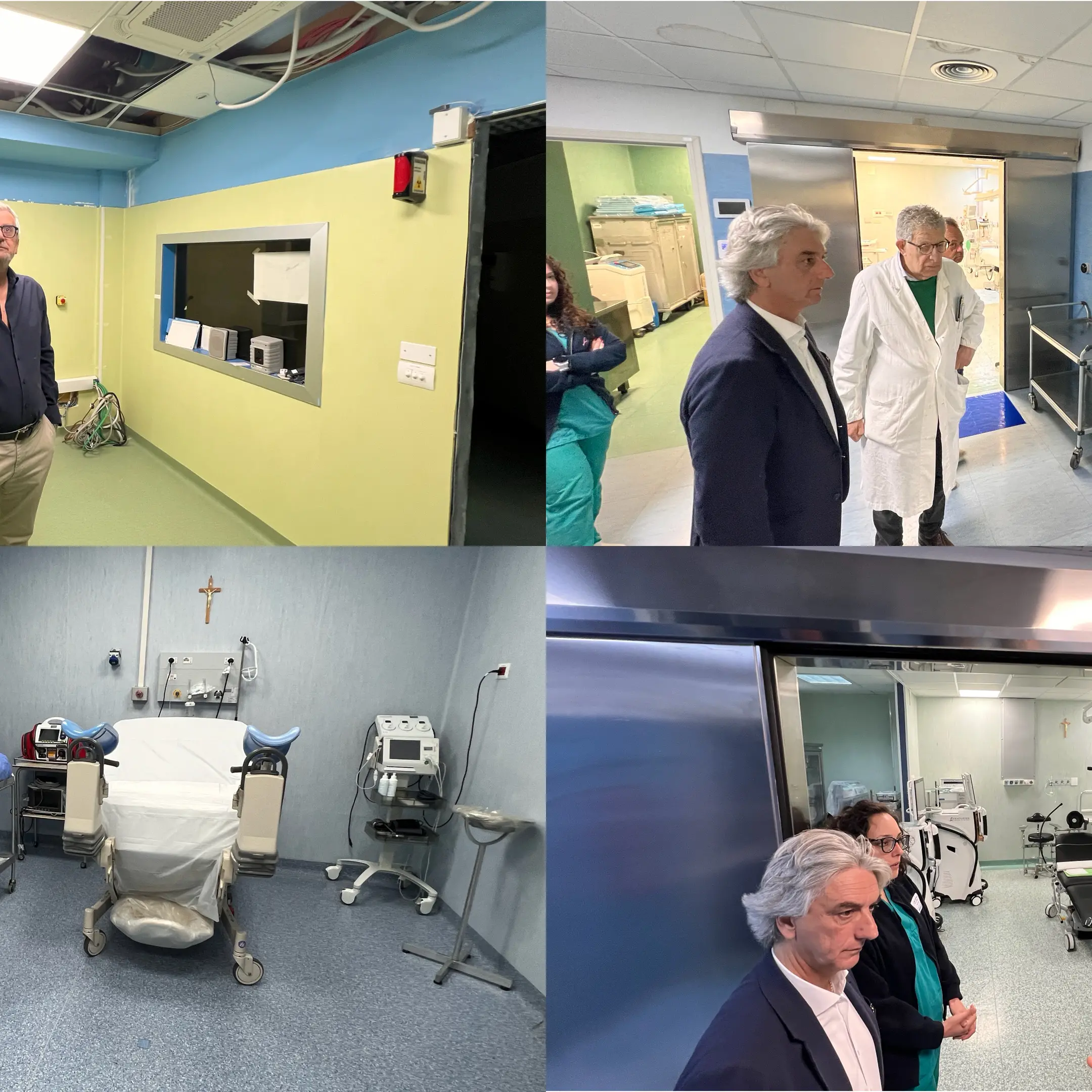 Blitz di De Salazar all’interno dell’ospedale di Cetraro: «Reparti di eccellenza, ma va migliorato»\u00A0\n