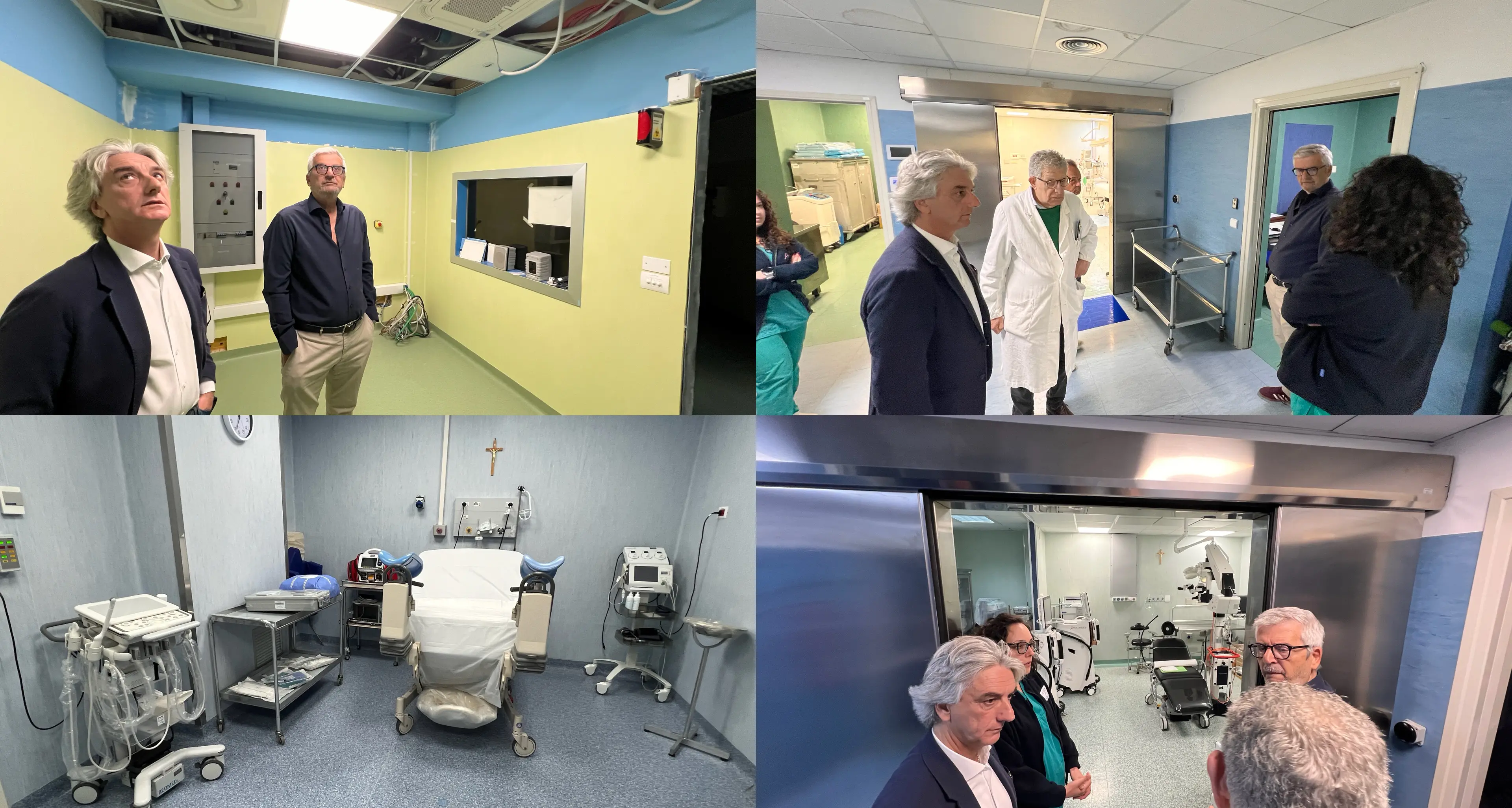 Blitz di De Salazar all’interno dell’ospedale di Cetraro: «Reparti di eccellenza, ma va migliorato»\u00A0\n