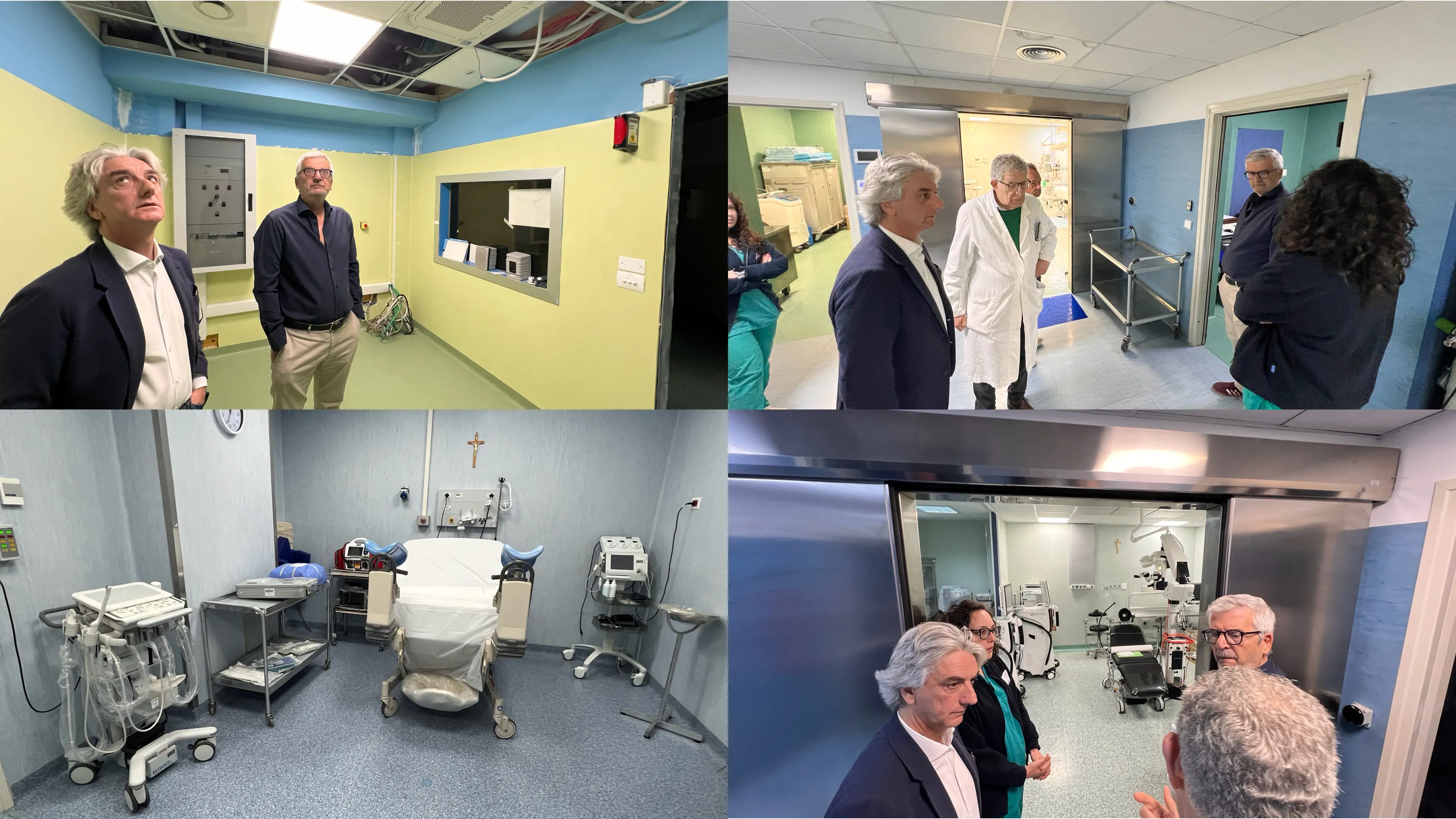 Blitz di De Salazar all’interno dell’ospedale di Cetraro: «Reparti di eccellenza, ma va migliorato»\u00A0\n