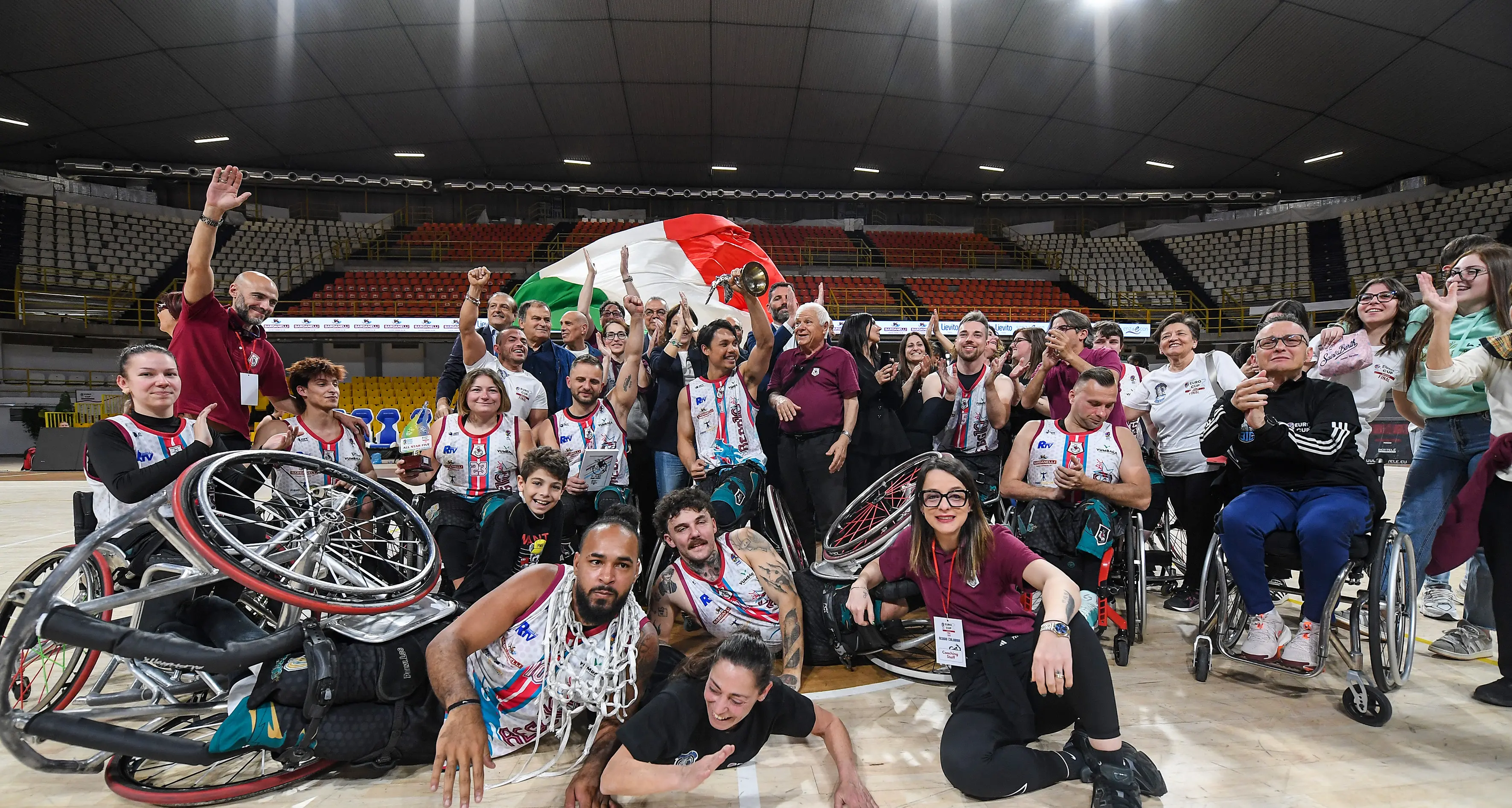 Reggio Bic è campione d’Europa: nella finalissima di Eurocup\u00A0Hannover battuta 62-54\n