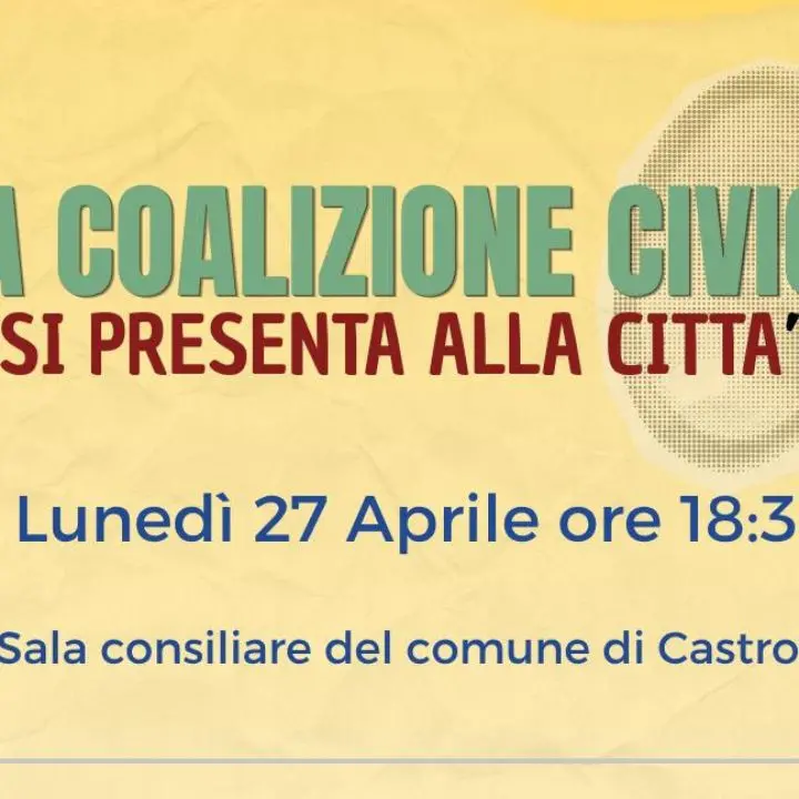 Castrovillari, la coalizione civica di Donadio si presenta e rompe con passato e ambiguità\n