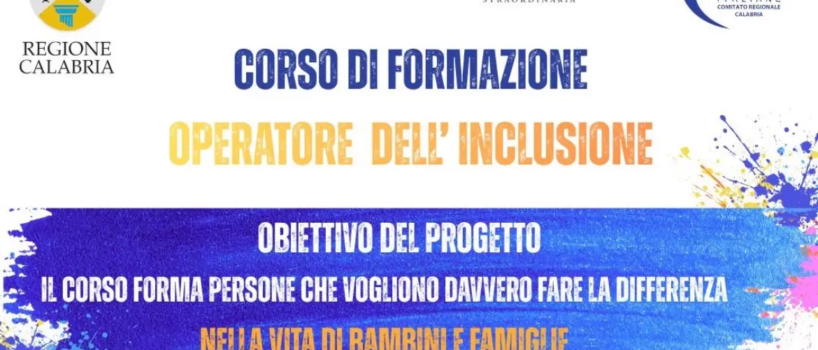 Reggio,\u00A0in arrivo il corso per Operatore della Disabilità\n