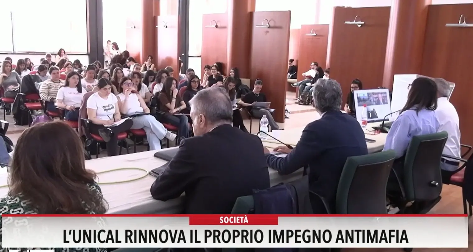 L'Unical rinnova il proprio impegno antimafia