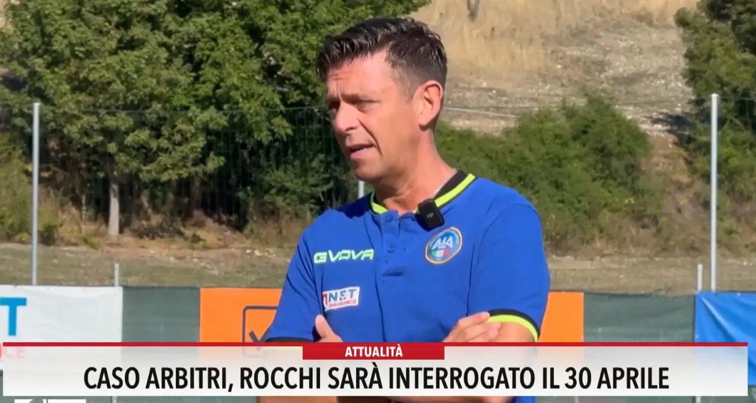 Caso arbitri, Rocchi sarà interrogato il 30 aprile