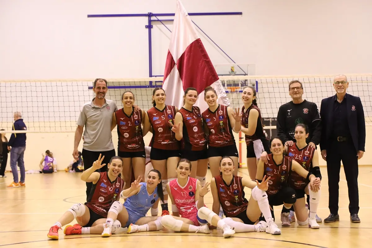 Puliservice volley Reggio\u00A0conquista la finale di campionato\n