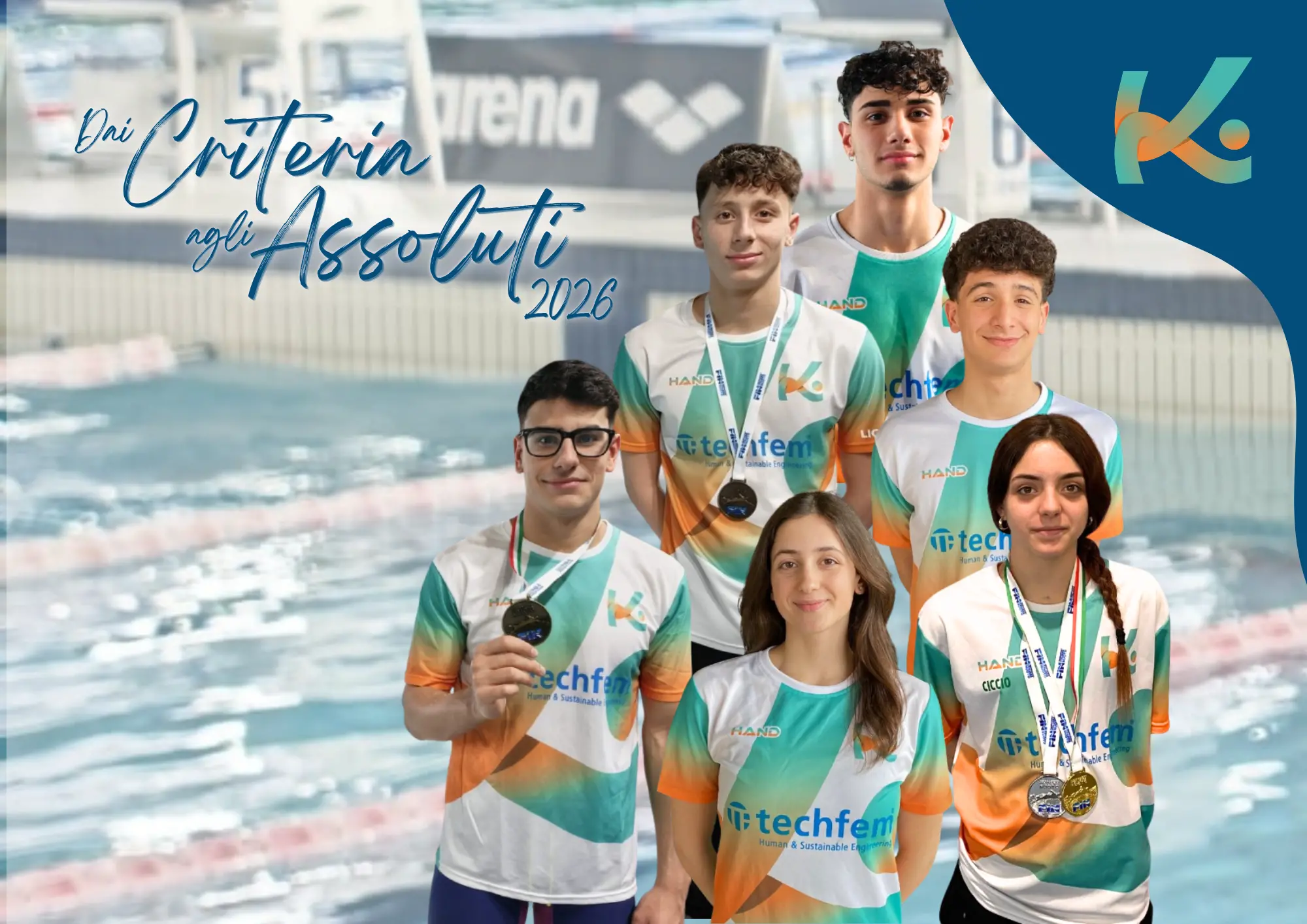 Dai Criteria agli Assoluti di Nuoto 2026: martedì 28 aprile la conferenza stampa della Kairos Nuoto Lamezia\n
