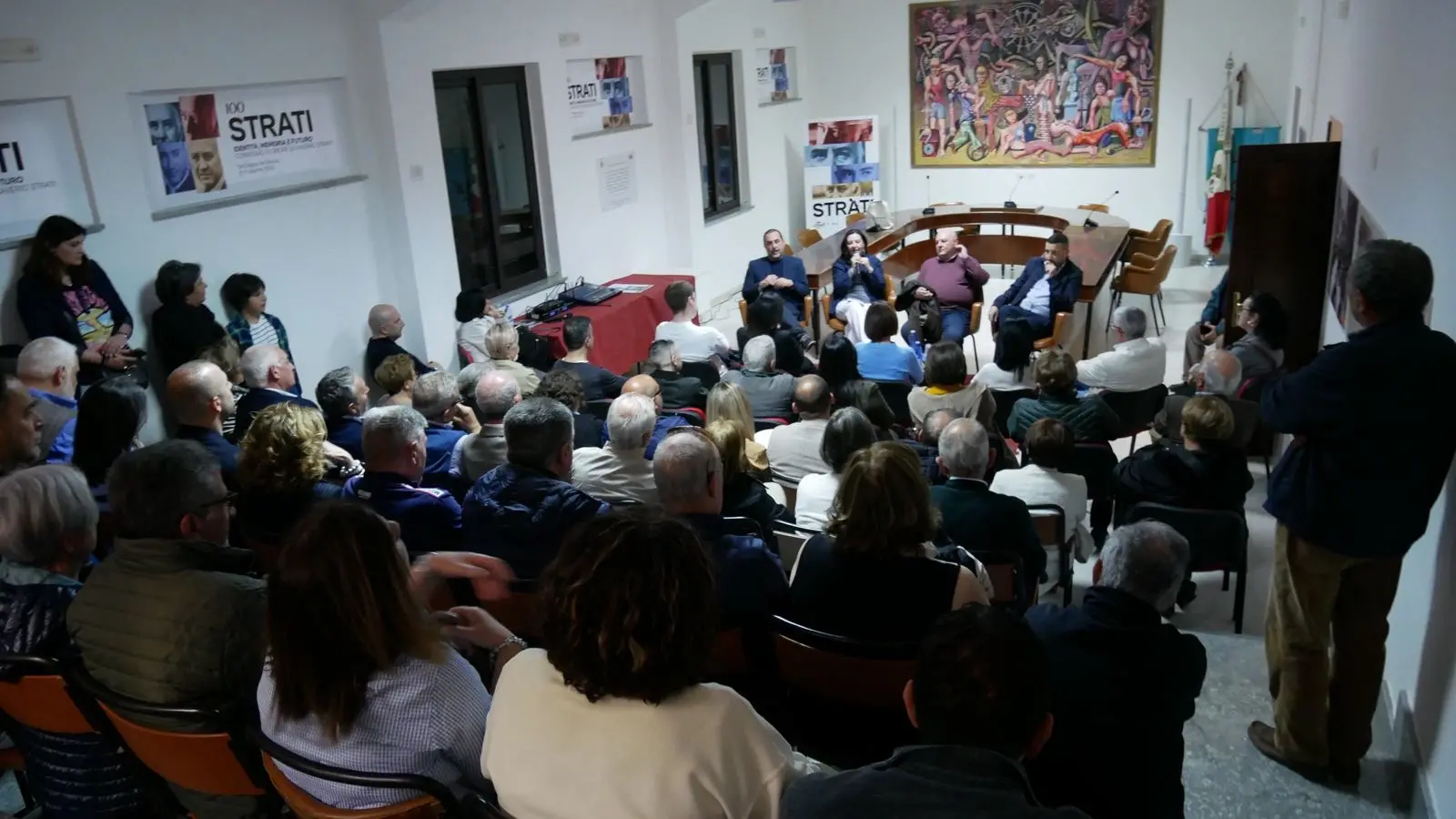 Dal murale di Cicca ai romanzi di Criaco: l'emozionante 25 aprile di Sant’Agata del Bianco\n