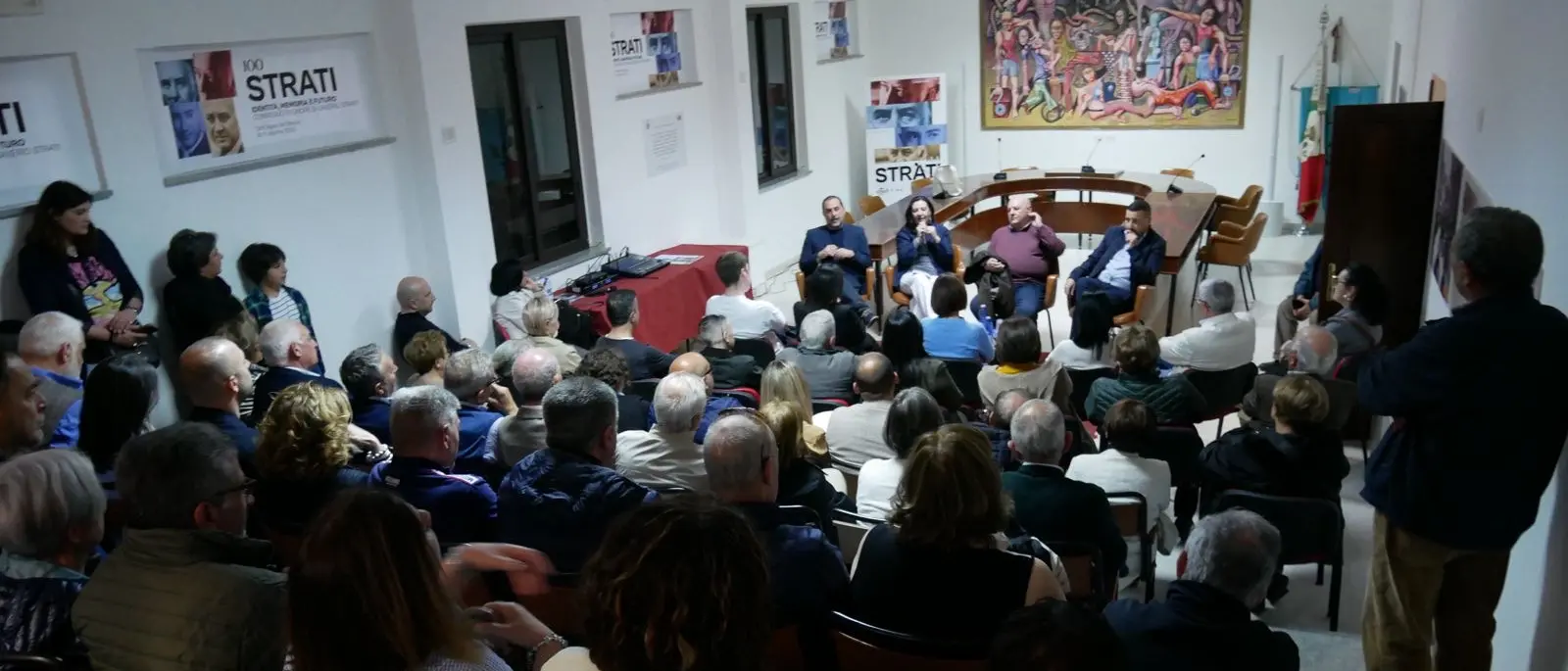 Dal murale di Cicca ai romanzi di Criaco: l'emozionante 25 aprile di Sant’Agata del Bianco\n