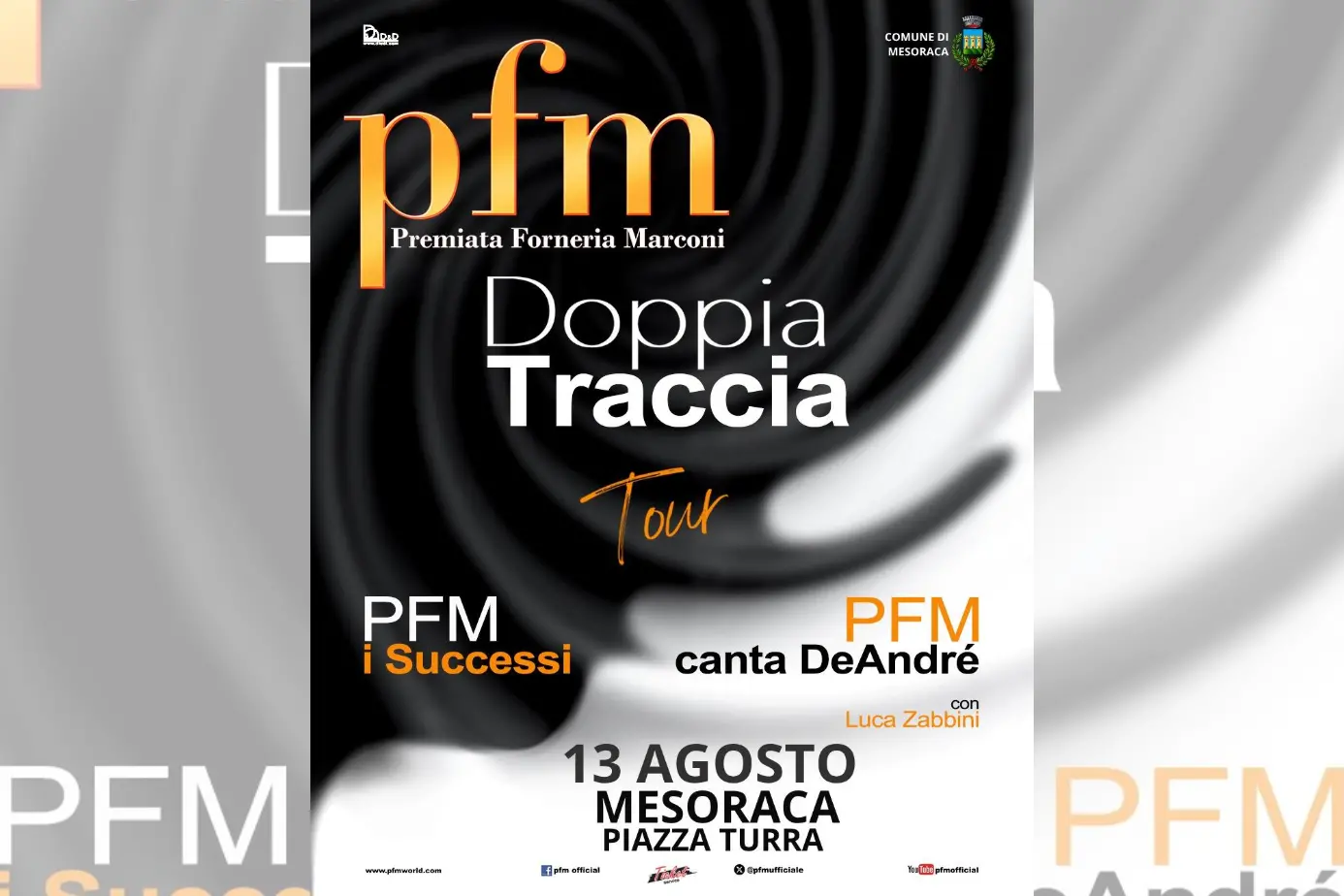 La Pfm in Calabria,\u00A0il tour “Doppia traccia” fa tappa a Mesoraca per un concerto gratuito in piazza\n