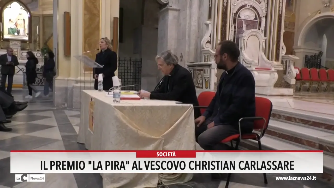 Il Premio La Pira al vescovo Christian Carlassare