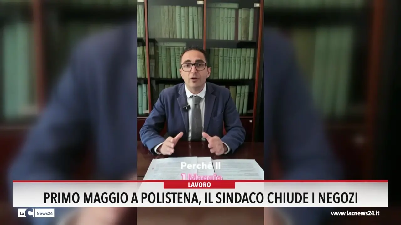 Primo Maggio a Polistena, il sindaco chiude i negozi