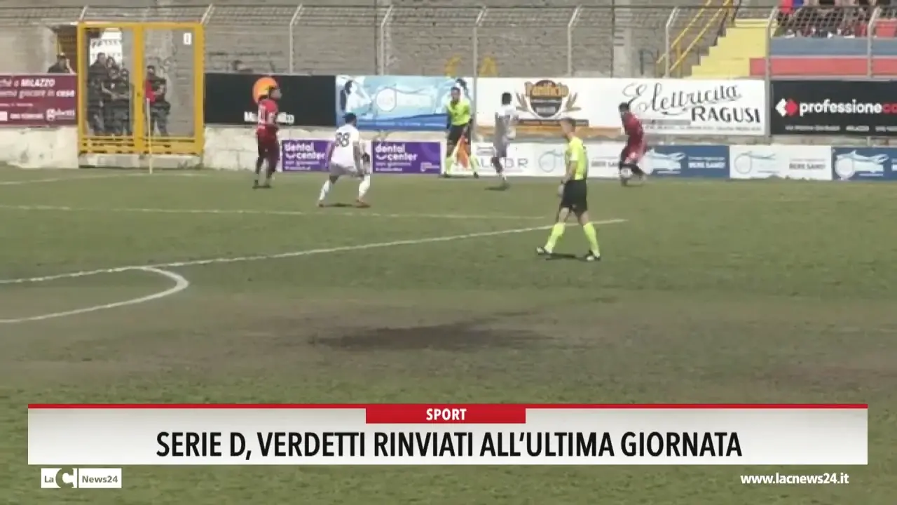 Serie D, verdetti rinviati all'ultima giornata