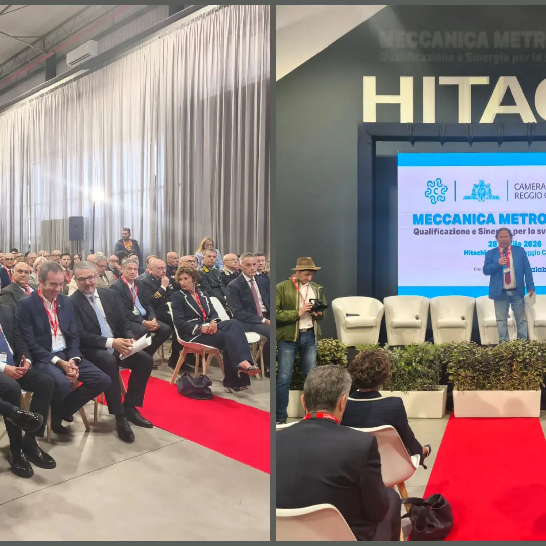 Filiera meccanica, Reggio Calabria cresce: le aziende reggine entrano nel circuito globale Hitachi\n