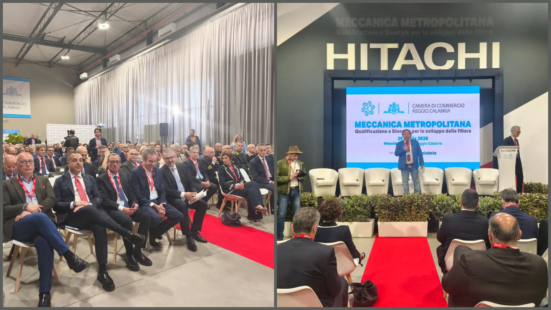 Filiera meccanica, Reggio Calabria cresce: le aziende reggine entrano nel circuito globale Hitachi\n