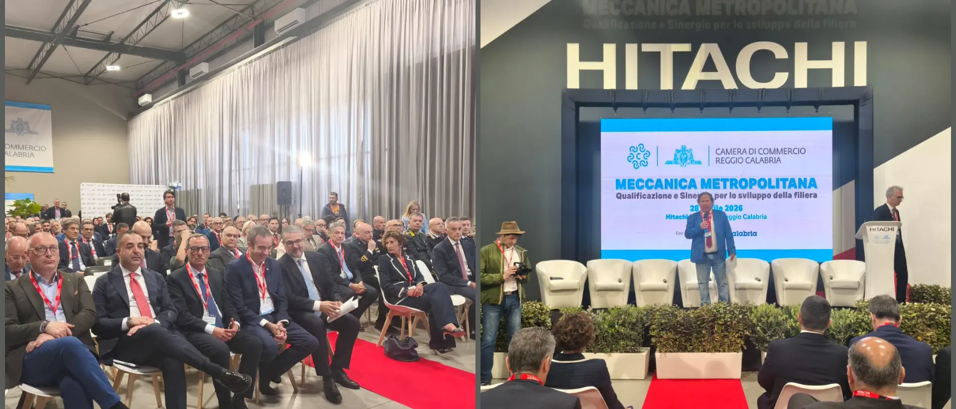 Filiera meccanica, Reggio Calabria cresce: le aziende reggine entrano nel circuito globale Hitachi\n