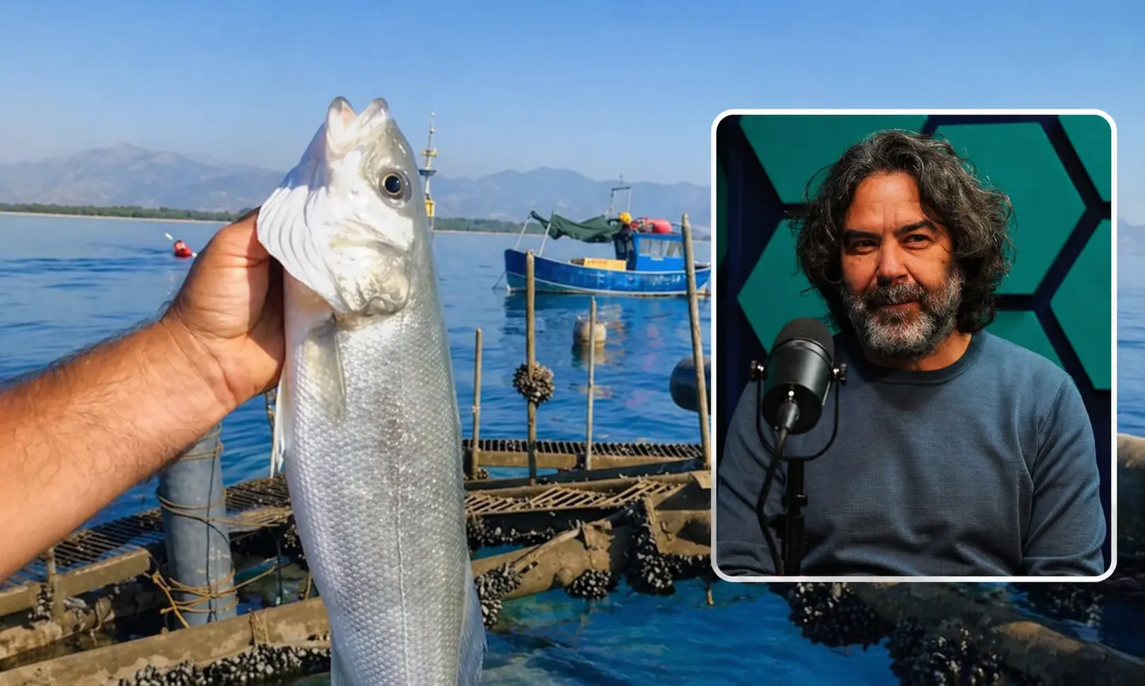 Il richiamo del mare guardando al futuro, l’allevamento innovativo di Arturo: «I nostri pesci crescono in modo naturale»\n