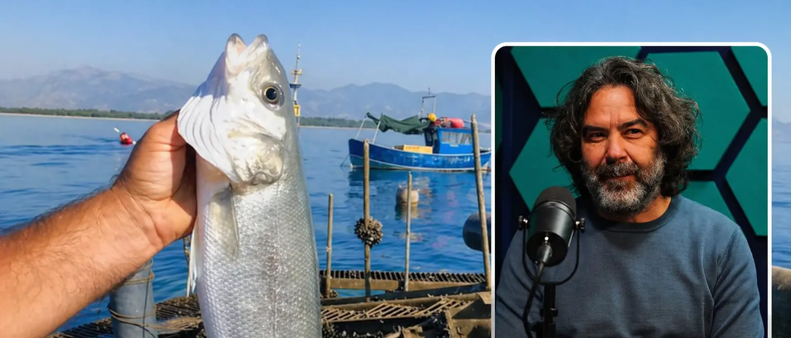 Il richiamo del mare guardando al futuro, l’allevamento innovativo di Arturo: «I nostri pesci crescono in modo naturale»\n