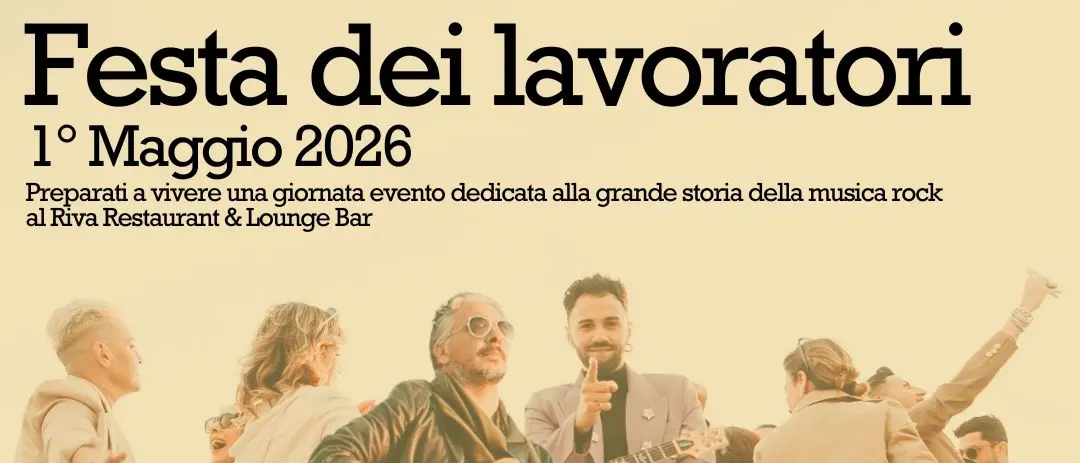 Il rock come inno al lavoro e alla libertà: il Riva Restaurant celebra il 1° Maggio\n