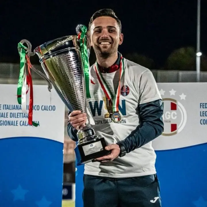 Dilettanti, tra i protagonisti di questa stagione anche mister Magarò: «La vittoria della Coppa Italia Dilettanti mi riempie di orgoglio»\n